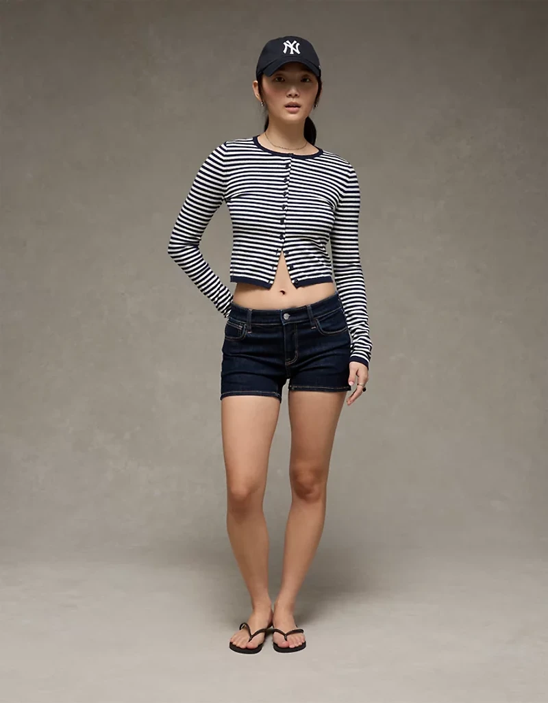 AE Classic Slim Button-Up Cardigan