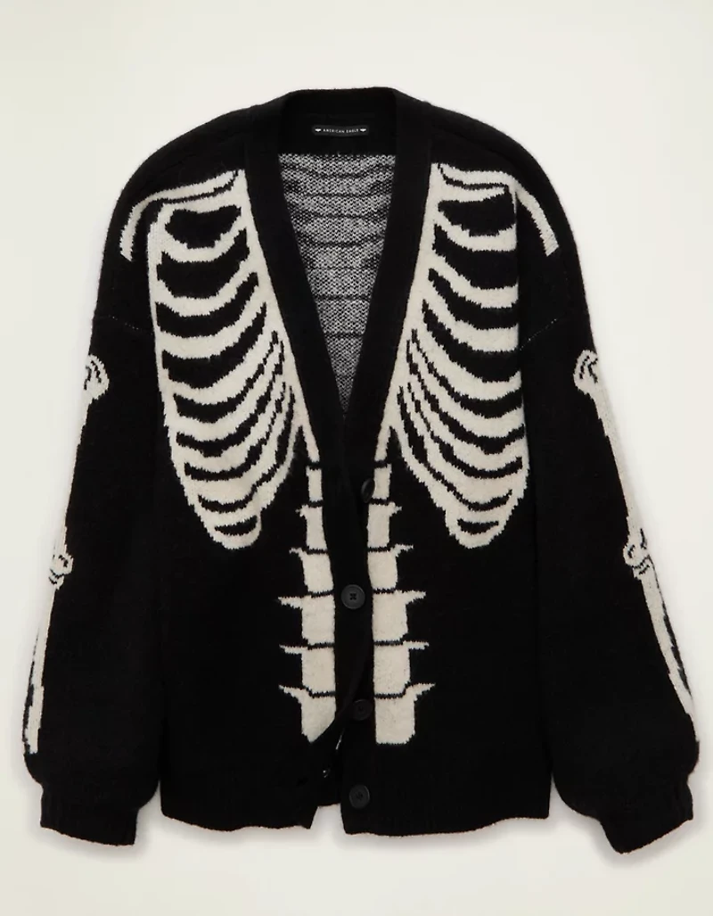 AE Whoa So Soft Skeleton Cardigan