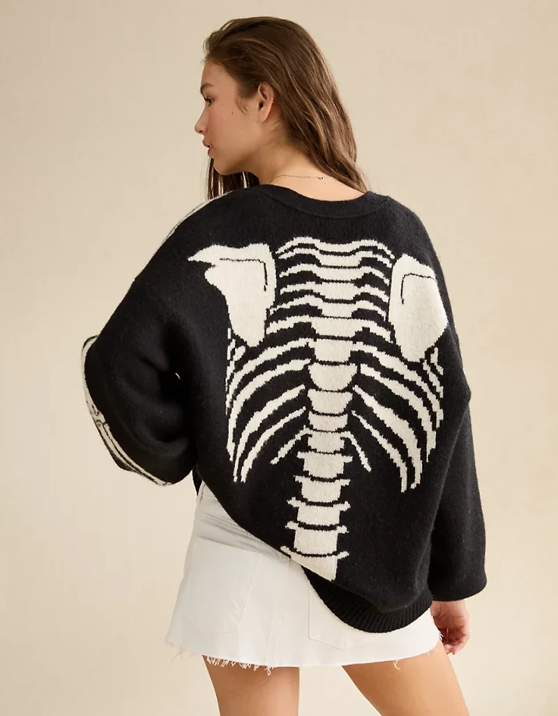 AE Whoa So Soft Skeleton Cardigan
