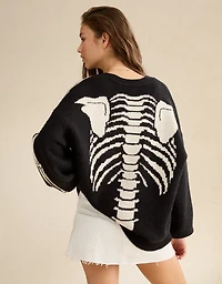AE Whoa So Soft Skeleton Cardigan