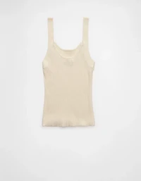 AE Scoop Neck Sweater Tank Top