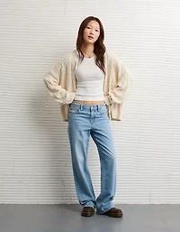 AE Open Front Cable Cardigan