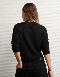 AE Whoa So Soft Button-Front Cardigan