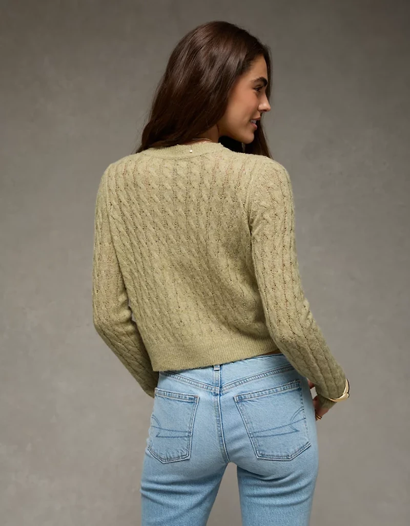 AE Whoa So Soft Button-Front Cardigan