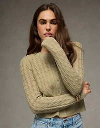 AE Whoa So Soft Button-Front Cardigan
