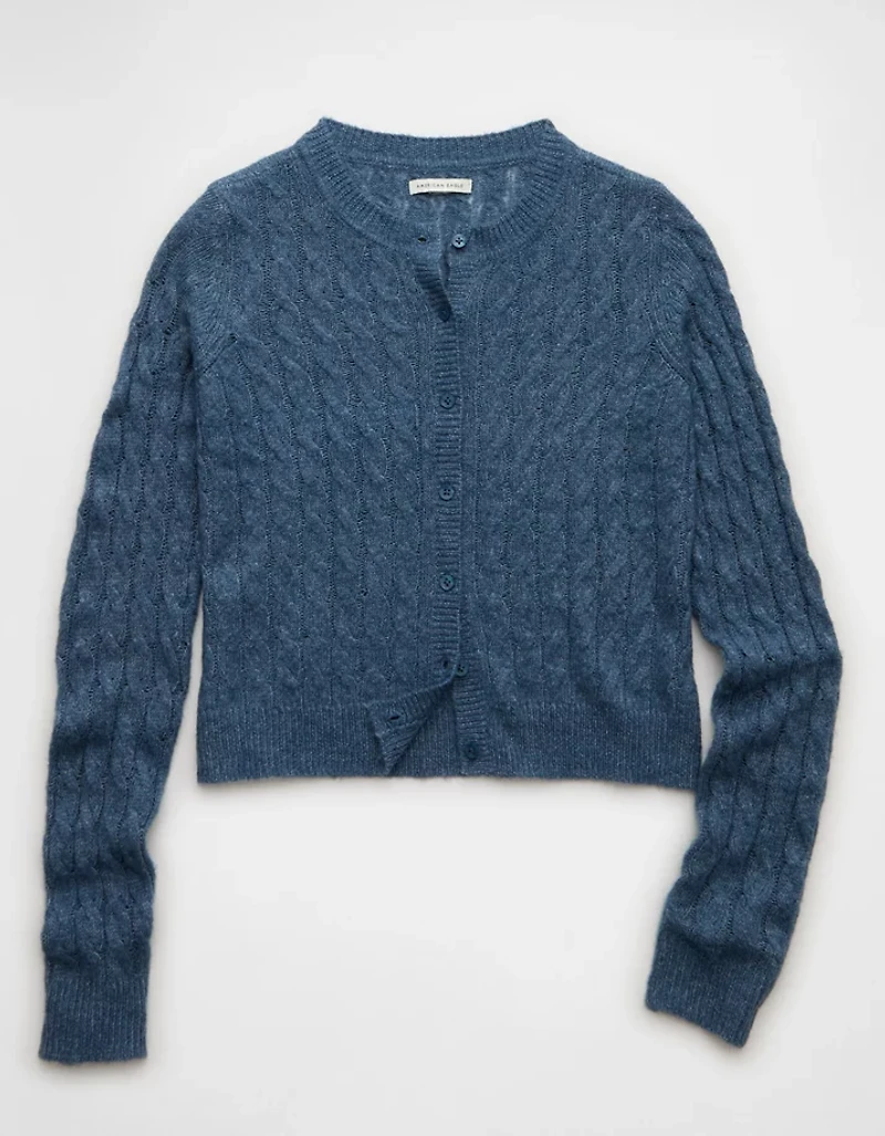 Cardigan boutonné à l’avant si doux Whoa AE