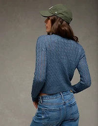 Cardigan boutonné à l’avant si doux Whoa AE