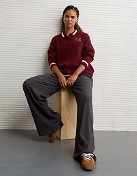 Chandail polo surdimensionné AE
