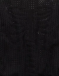 Chandail squelette en maille AE