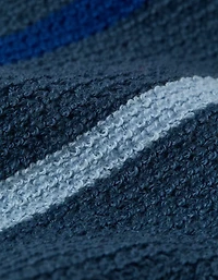 AE Cropped Striped Sweater Halter Top