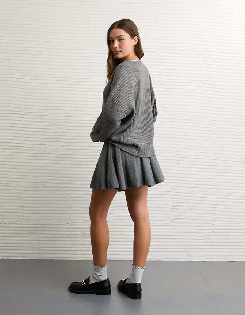 AE Whoa So Soft Oversized V-Neck Sweater