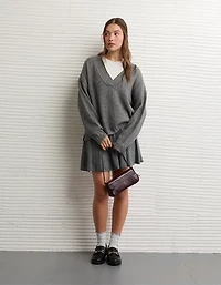 AE Whoa So Soft Oversized V-Neck Sweater