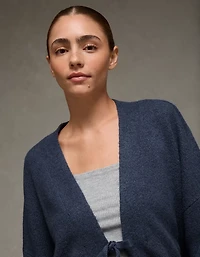 AE Whoa So Soft Tie-Front Cardigan