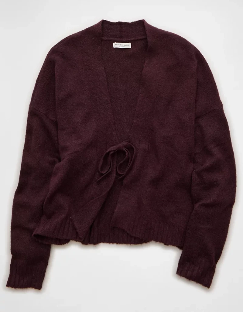 AE Whoa So Soft Tie-Front Cardigan