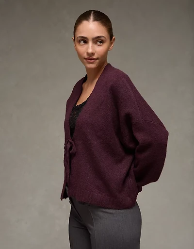 AE Whoa So Soft Tie-Front Cardigan