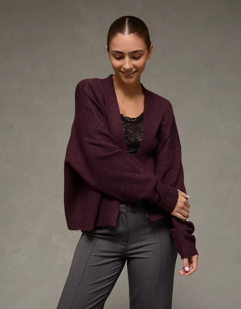 AE Whoa So Soft Tie-Front Cardigan