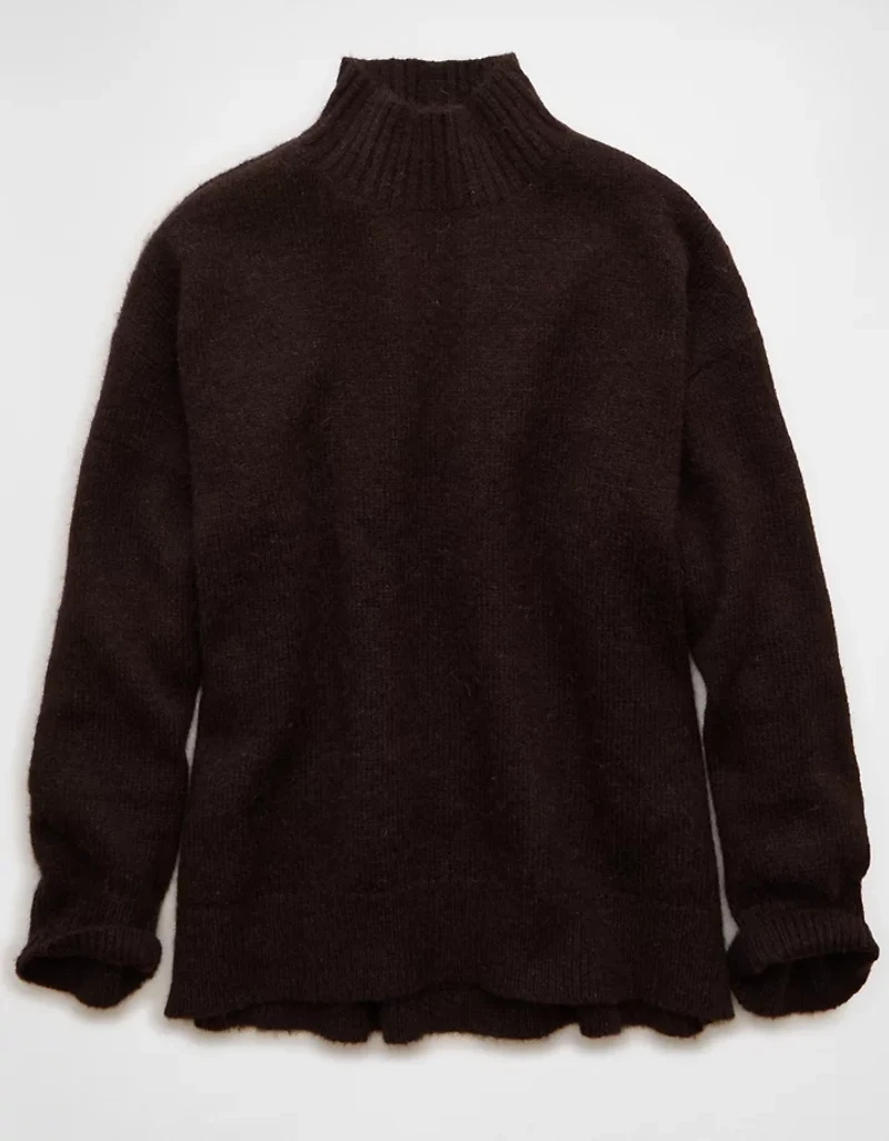 AE Oversized Mock Neck Sweater