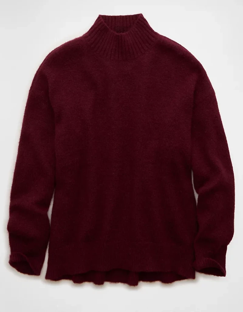 Chandail surdimensionné à col cheminée AE