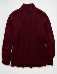 Chandail surdimensionné à col cheminée AE