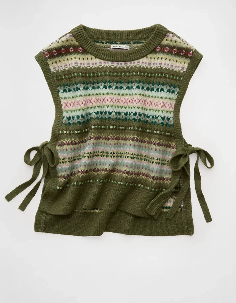 AE Whoa So Soft Side-Tie Vest