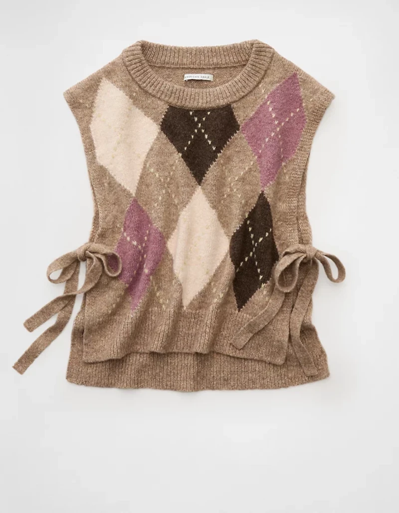 Veste nouée sur le côté si doux Whoa AE