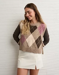 Veste nouée sur le côté si doux Whoa AE
