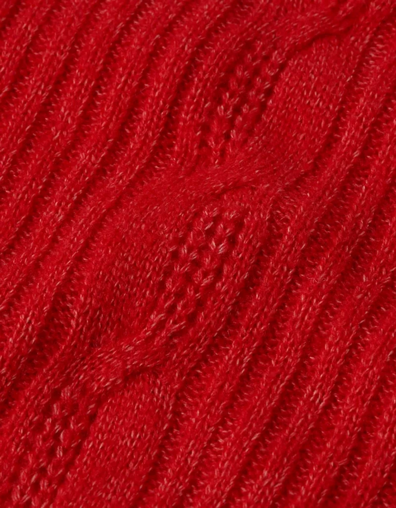 Chandail à col cranté torsadé Si doux Whoa AE