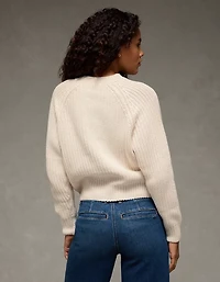 AE Crew Neck Raglan Sweater