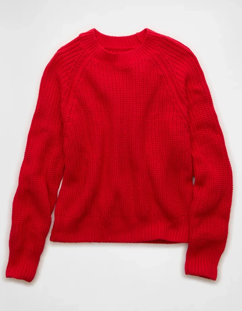 AE Crew Neck Raglan Sweater