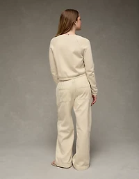 AE Button-Up Cardigan Sweater