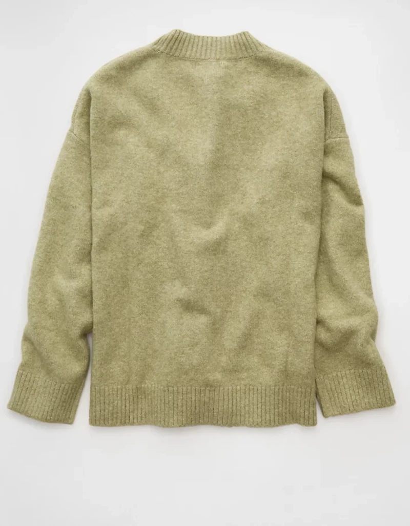 AE Oversized Grinch Graphic Sweater