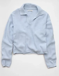 Chandail court à col Johnny AE