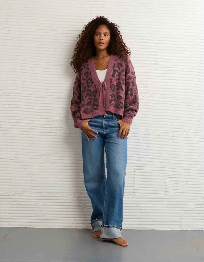 AE Whoa So Soft Tie-Front Cardigan