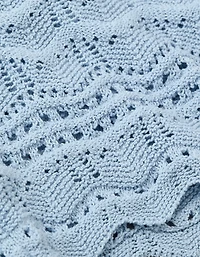 T-shirt chandail court à épaules dénudées AE