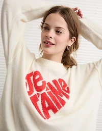 AE Whoa So Soft Valentine's Day Sweater