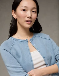 Chandail cardigan boutonné AE