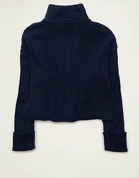 Cardigan boutonné à col cheminée AE