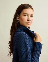 Cardigan boutonné à col cheminée AE
