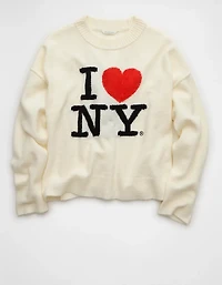 AE Whoa So Soft I <3 NY Graphic Sweater