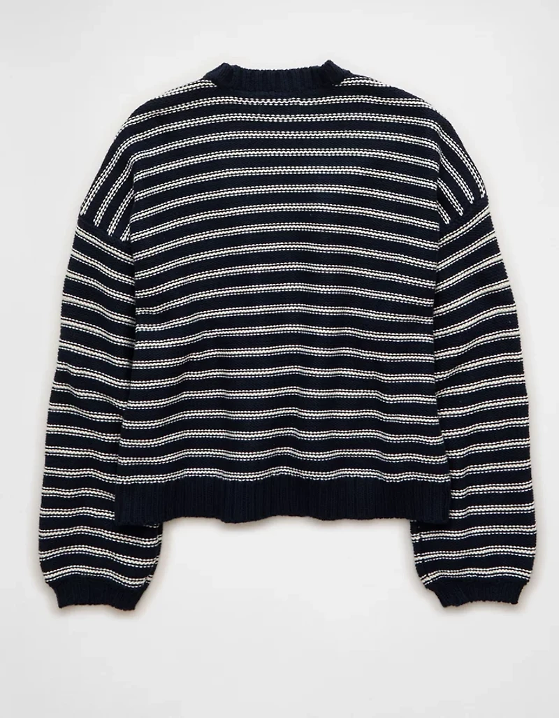 Cardigan ouvert à l’avant avec ballons manches AE