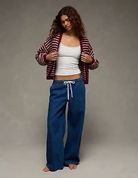 Cardigan ouvert à l’avant avec ballons manches AE