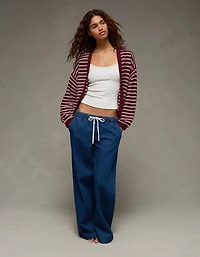 Cardigan ouvert à l’avant avec ballons manches AE