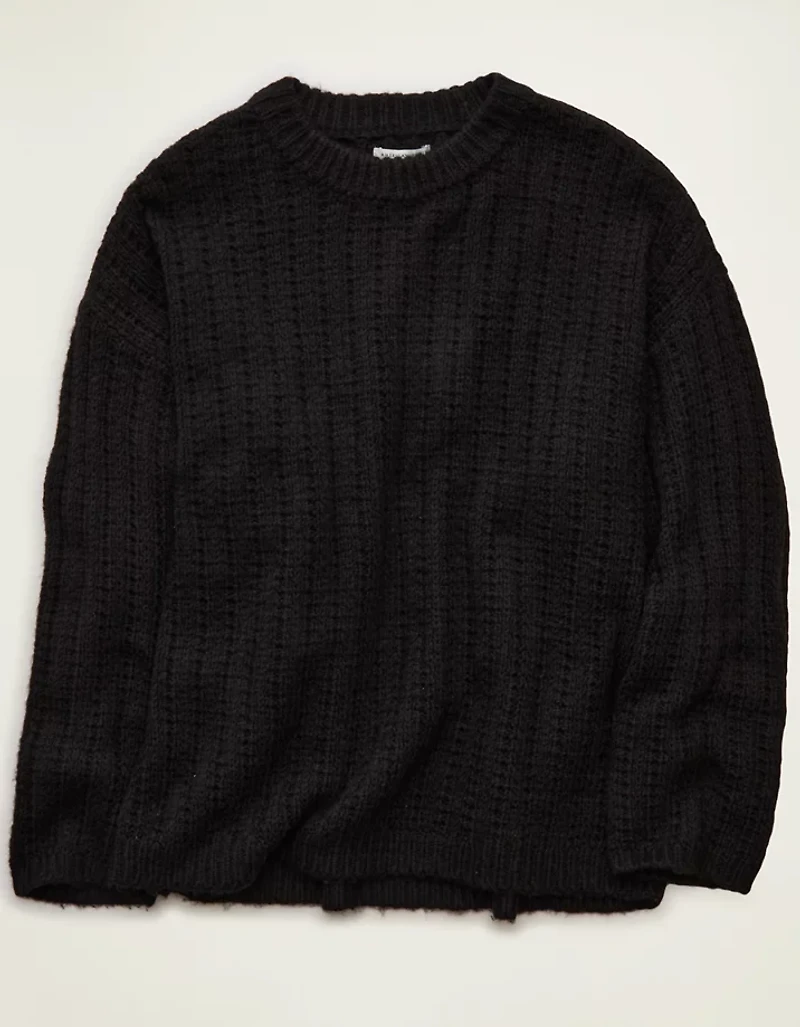 AE Waffle Crew Pullover