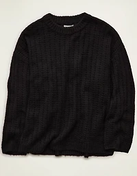 AE Waffle Crew Pullover