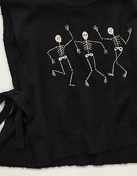 AE Whoa So Soft Skeleton Side-Tie Sweater Vest