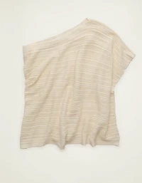 AE Ribbed Sweater Poncho