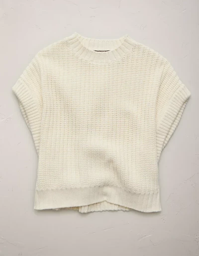AE77 Shaker Stitch Sweater Vest