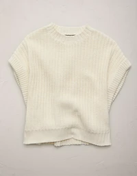 AE77 Shaker Stitch Sweater Vest