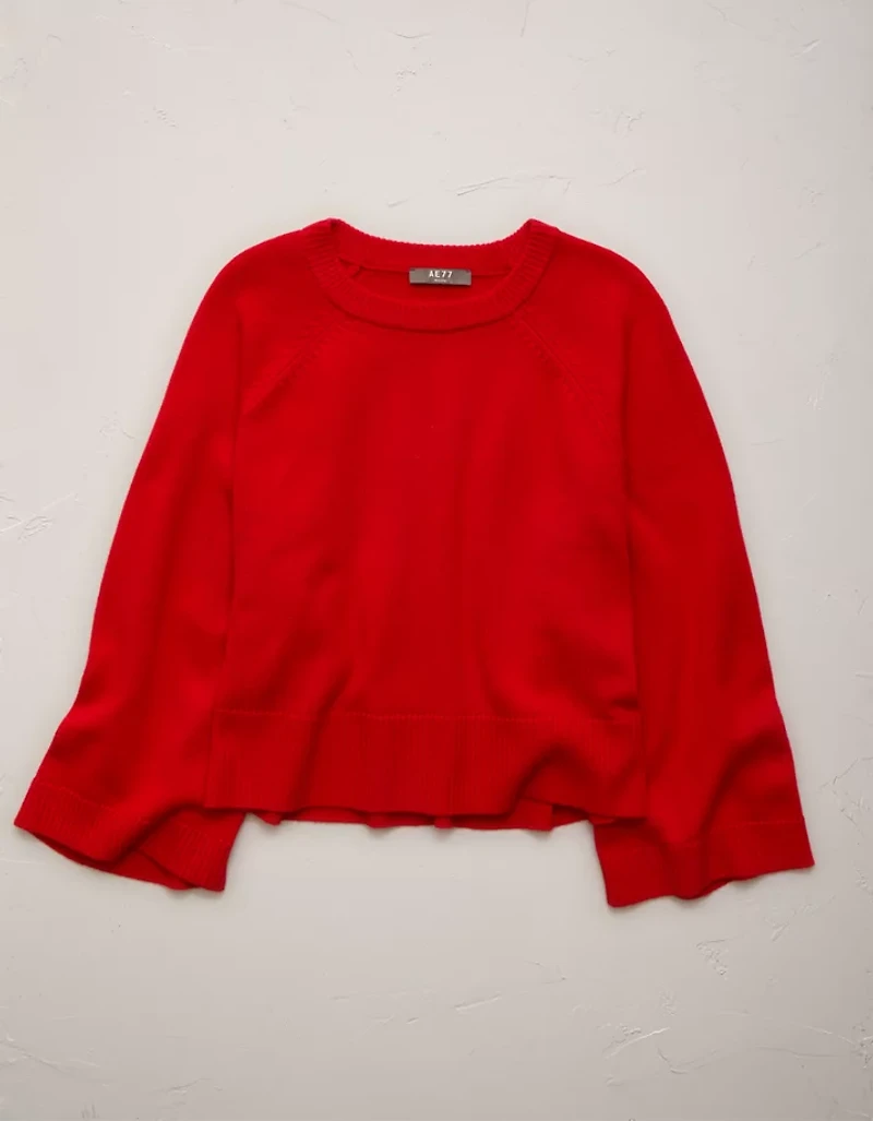 AE77 Boxy Cashmere Sweater Tee