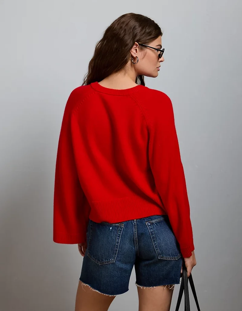 AE77 Boxy Cashmere Sweater Tee